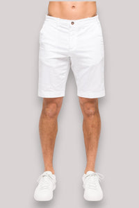 BERMUDA UOMO COULISSE SEERSUCKER BIANCO