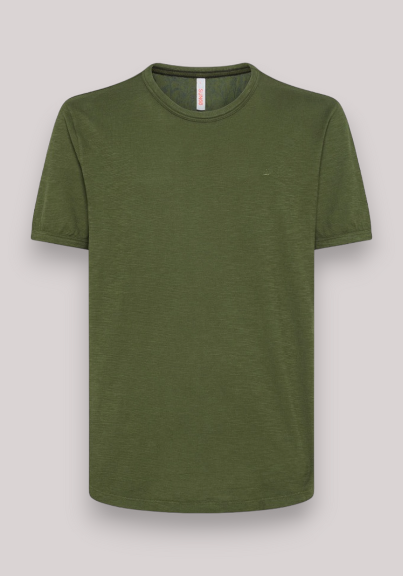 T-SHIRT UOMO VERDE SCURO - Linassi