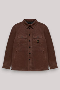 GIUBBINO UOMO OVERSHIRT COFFEE - Linassi