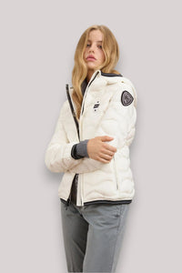 GIUBBINO DONNA CAMELIA BIANCO OTTICO