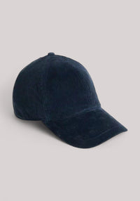 BERRETTO UOMO IN VELLUTO MELTON BLUE