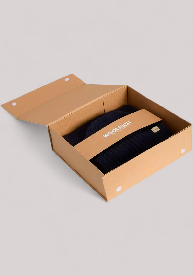 ACCESSORI UOMO GIFT BOX MELTON BLUE