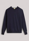 MAGLIA UOMO LAMBSWOOL MELTON BLUE