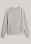 MAGLIA UOMO MISTO LANA LIGHT GREY MELANGE mi