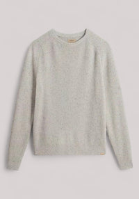 MAGLIA UOMO MISTO LANA LIGHT GREY MELANGE mi