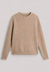 MAGLIA UOMO MISTO LANA FEATHER BEIGE