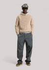 MAGLIA UOMO MISTO LANA FEATHER BEIGE