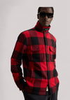 GIUBBINO UOMO ALASKAN WOOL CHECK OVERSHIRT RED CHECK