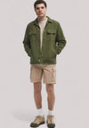 OVERSHIRT IN MISTO COTONE UOMO CYPRESS