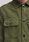 OVERSHIRT IN MISTO COTONE UOMO CYPRESS