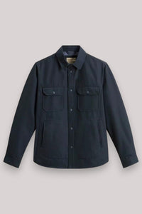 OVERSHIRT UOMO LIGHT RAMAR MELTON BLUE - Linassi