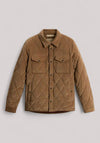 OVERSHIRT UOMO IN VELLUTO COFFEE