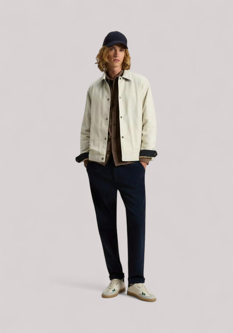 OVERSHIRT UOMO IMBOTTITA OATMEAL
