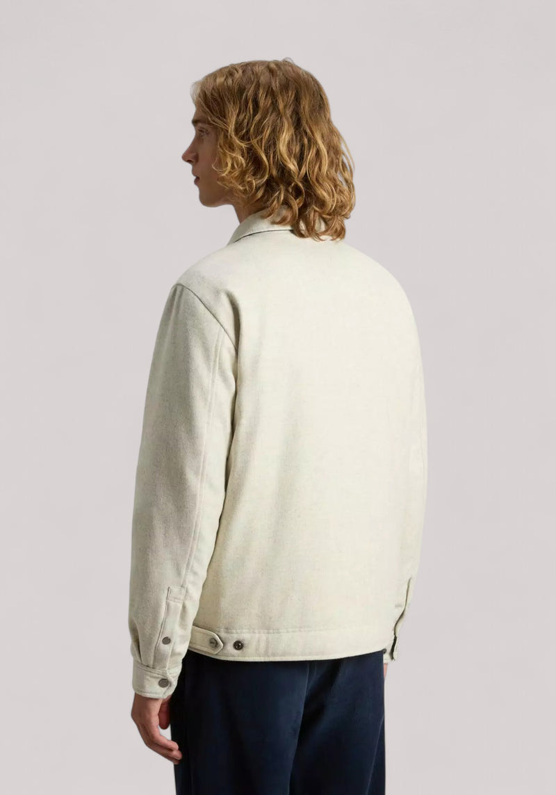 OVERSHIRT UOMO IMBOTTITA OATMEAL