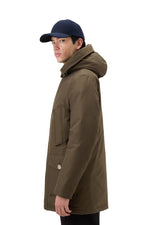 GIACCONE UOMO DARK GREEN ARCTIC DETACHABLE FUR PARKA - CFWOOU0482MRUT0001 DAG - Linassi