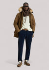 GIACCONE UOMO ARCTIC DETACHABLE FUR PARKA COFFEE