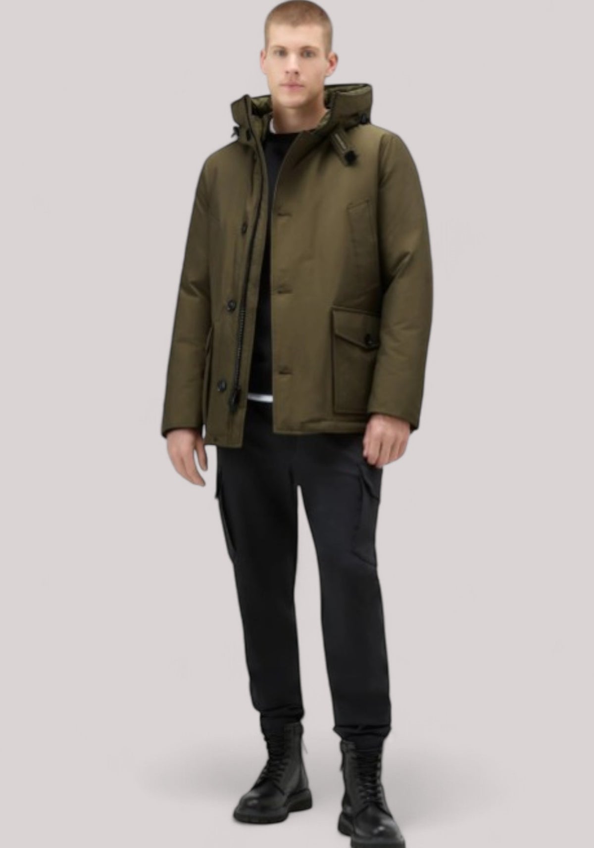 GIACCONE UOMO ARCTIC ANORAK DARK GREEN