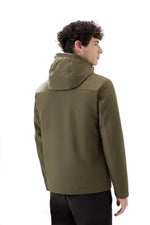 GIUBBINO UOMO IN SOFTSHELL DARK GREEN - CFWOOU0791MRUT3496 614 - Linassi