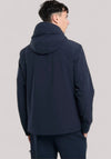 GIACCONE UOMO PACIFIC SOFT SHELL JACKET MELTON BLUE