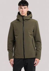 GIACCONE UOMO PACIFIC SOFT SHELL JACKET DARK GREEN