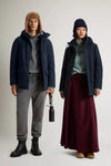 GIACCONE UOMO CLOUD ARCTIC PARKA MELTON BLUE