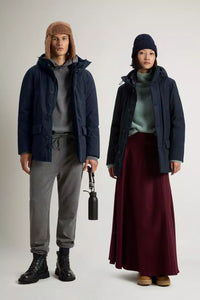 GIACCONE UOMO CLOUD ARCTIC PARKA MELTON BLUE