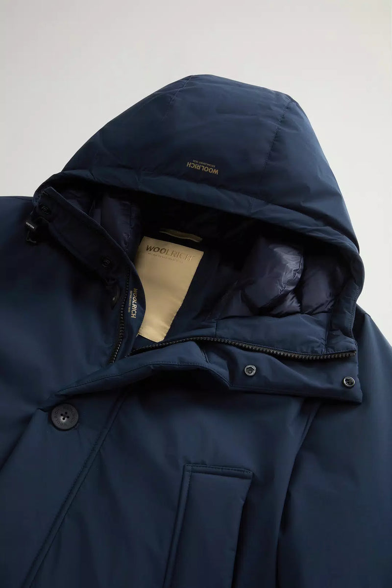 GIACCONE UOMO CLOUD ARCTIC PARKA MELTON BLUE