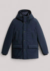 GIACCONE UOMO CLOUD ARCTIC PARKA MELTON BLUE