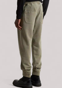 PANTALONE UOMO GARMENT DYED SWEATPANT GREENSTONE