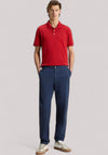 PANTALONE UOMO IN MISTO COTONE E LINO DREAM BLUE