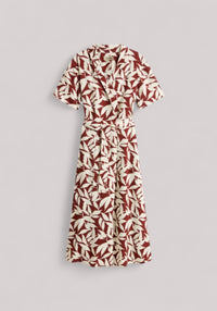 ABITO DONNA A PORTAFOGLIO RED LEAF - Linassi