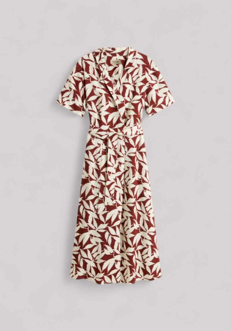 ABITO DONNA A PORTAFOGLIO RED LEAF - Linassi