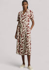 ABITO DONNA A PORTAFOGLIO RED LEAF - Linassi