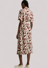 ABITO DONNA A PORTAFOGLIO RED LEAF - Linassi