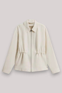 OVERSHIRT DONNA LYOCELL LINO MILKY CREAM - Linassi