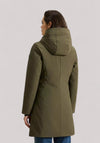 GIACCONE DONNA FIRTH DOWN PARKA DARK GREEN