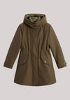 GIACCONE DONNA AUTHENTIC 3 IN 1 PARKA DARK GREEN