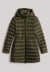 GIACCONE DONNA AUTHENTIC 3 IN 1 PARKA DARK REEN
