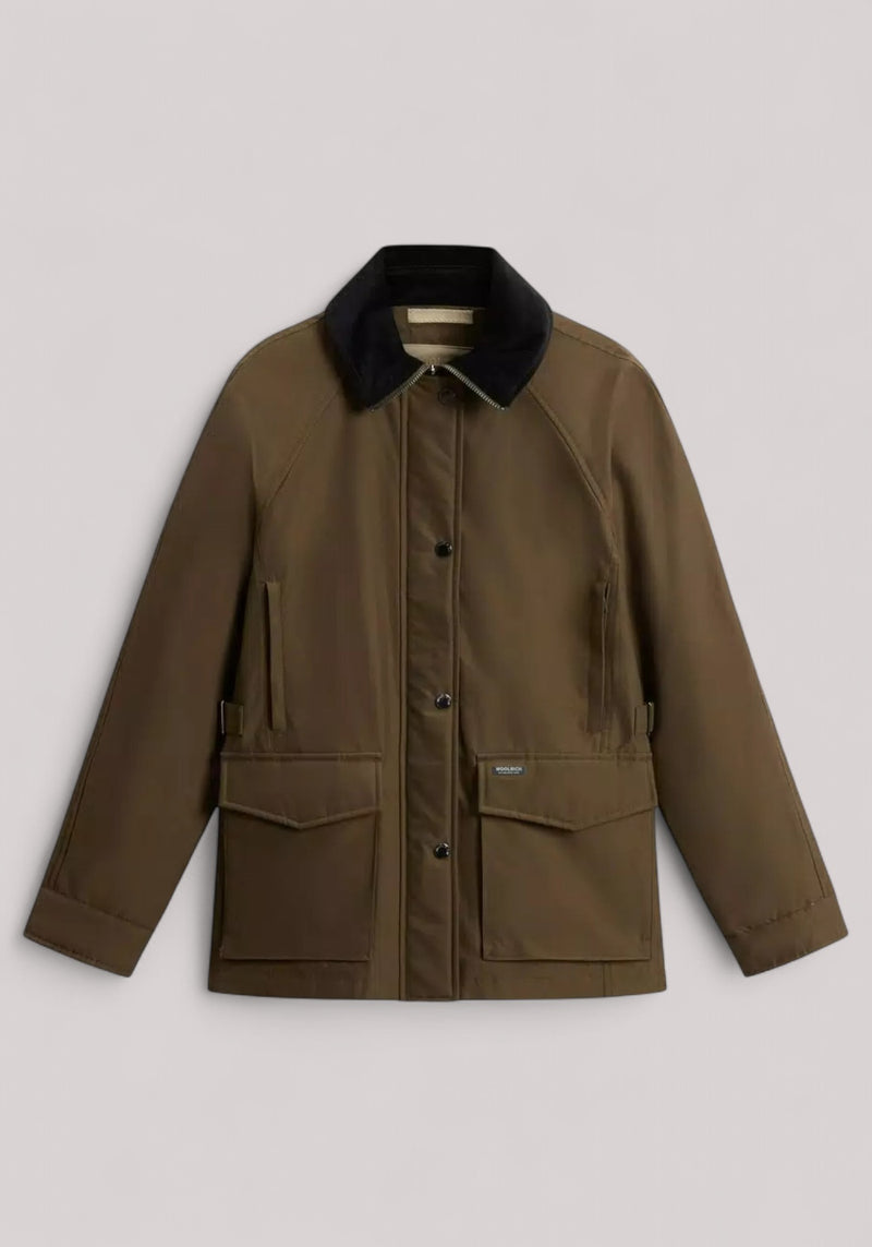 GIUBBINO DONNA IN RAMAR DARK GREEN