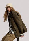 GIUBBINO DONNA IN RAMAR DARK GREEN