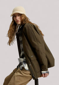 GIUBBINO DONNA IN RAMAR DARK GREEN