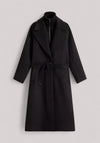 CAPPOTTO DONNA LUNGO NERO