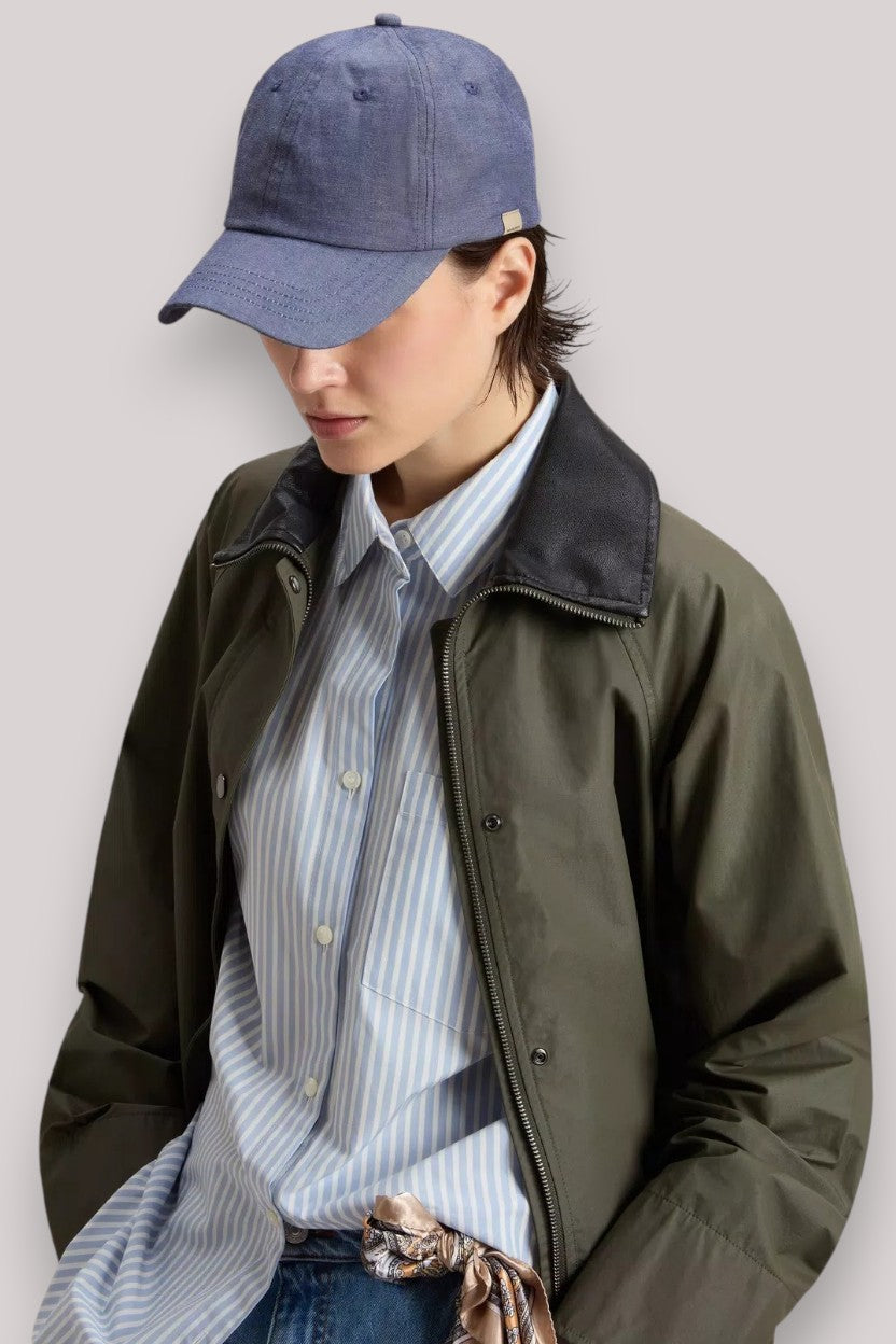 IMPERMEABILE DONNA DUNDEE COATWAXED DARK GREEN - Linassi