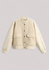 GIUBBINO DONNA BEIGE HERRINGBONE