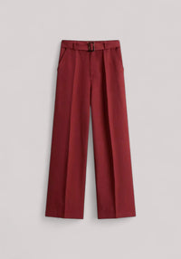 PANTALONE DONNA MISTO LINO MADDER BROWN - Linassi