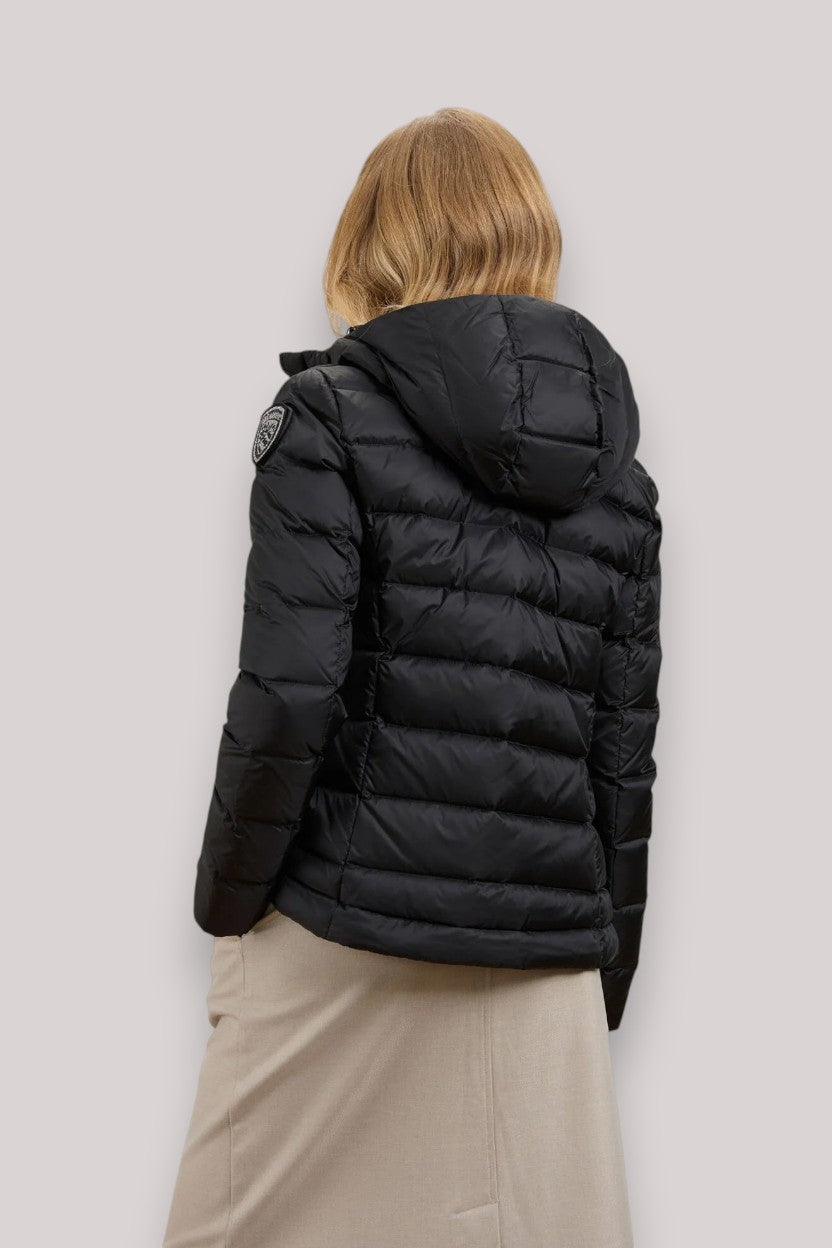 GIUBBINO DONNA CHARME NERO interno BEIGE