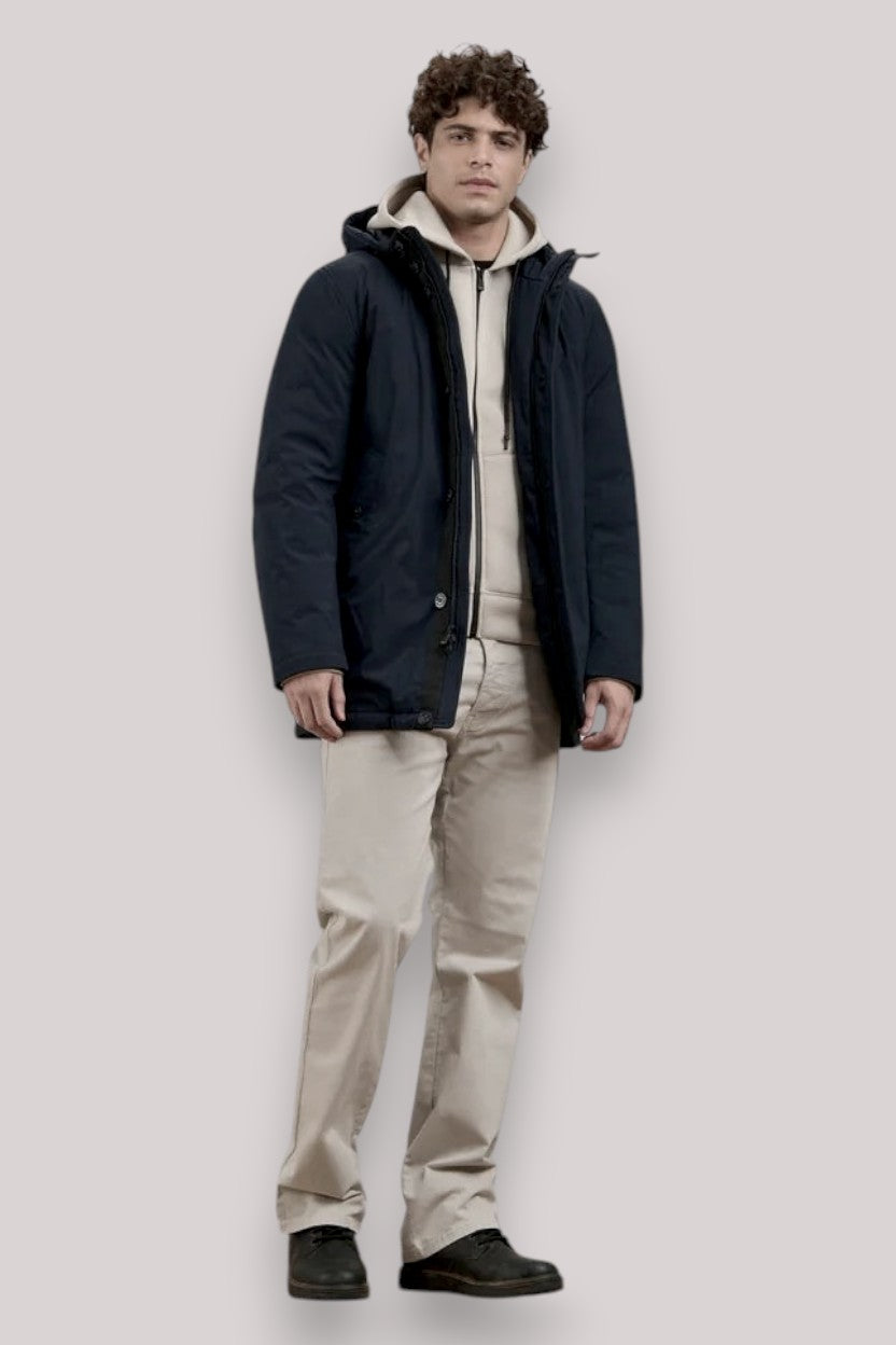 GIACCONE UOMO CHESTER NERO - Linassi