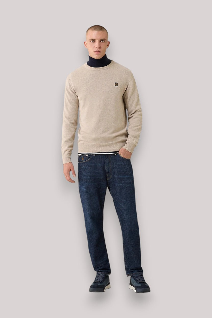 MAGLIA UOMO COLIN OSTRICA - Linassi