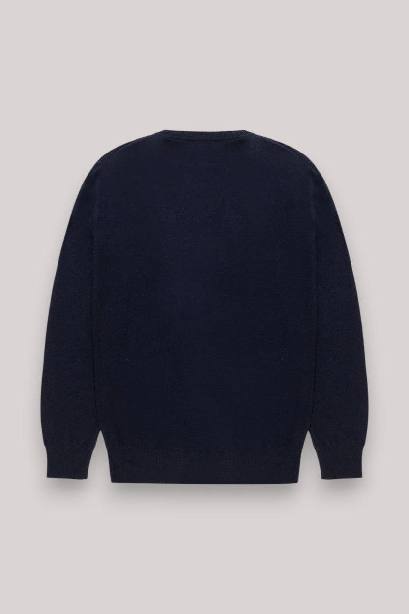 MAGLIA UOMO COLIN DARK BLUE - Linassi