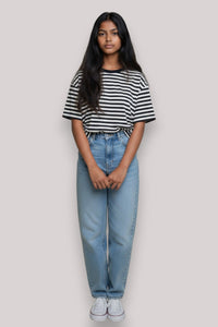 T-SHIRTS DONNA COSTANTINE BIANCO BLU - Linassi